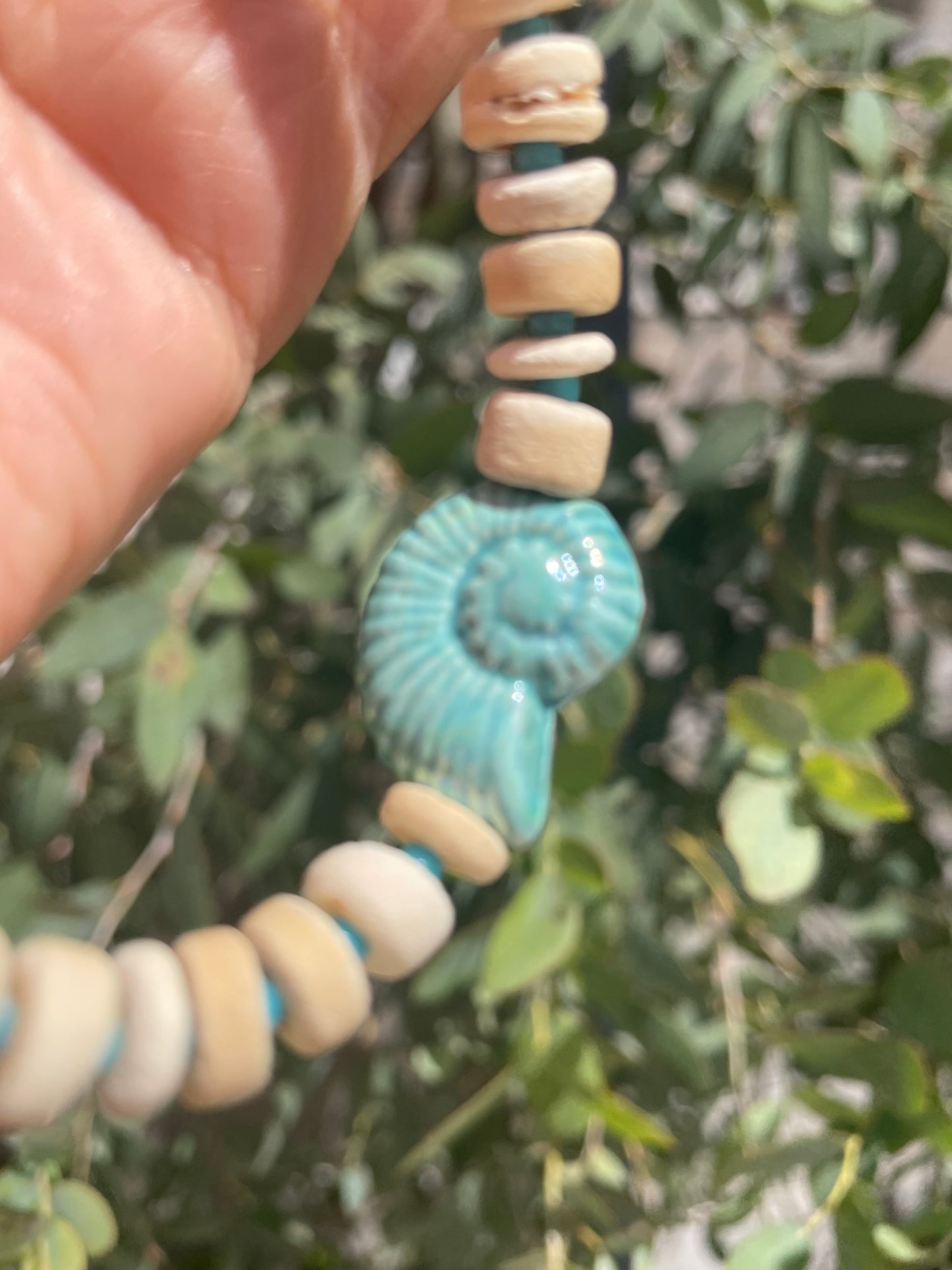 Collier noix de coco