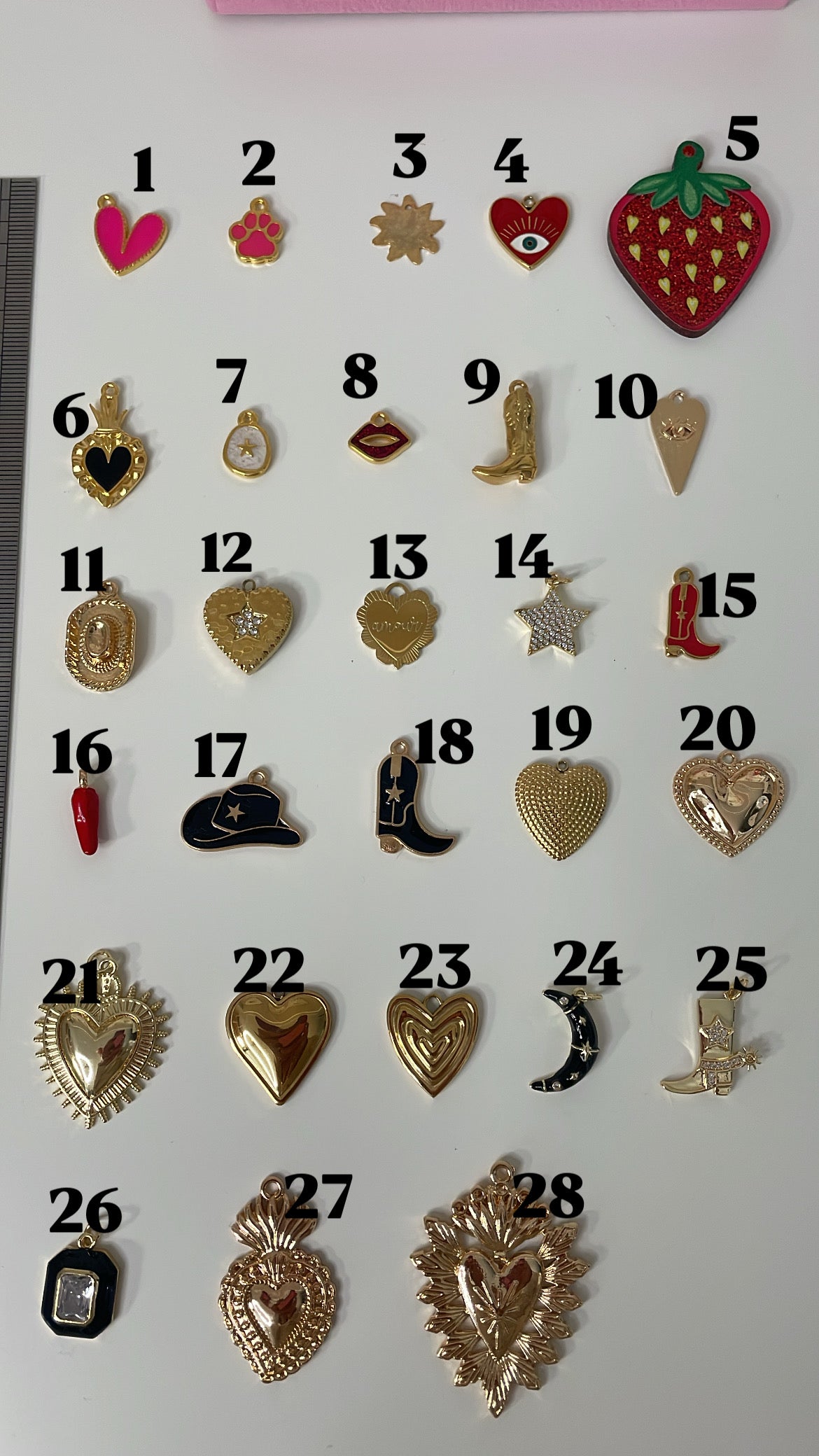 Collier personnalisable avec charms - acier inoxydable