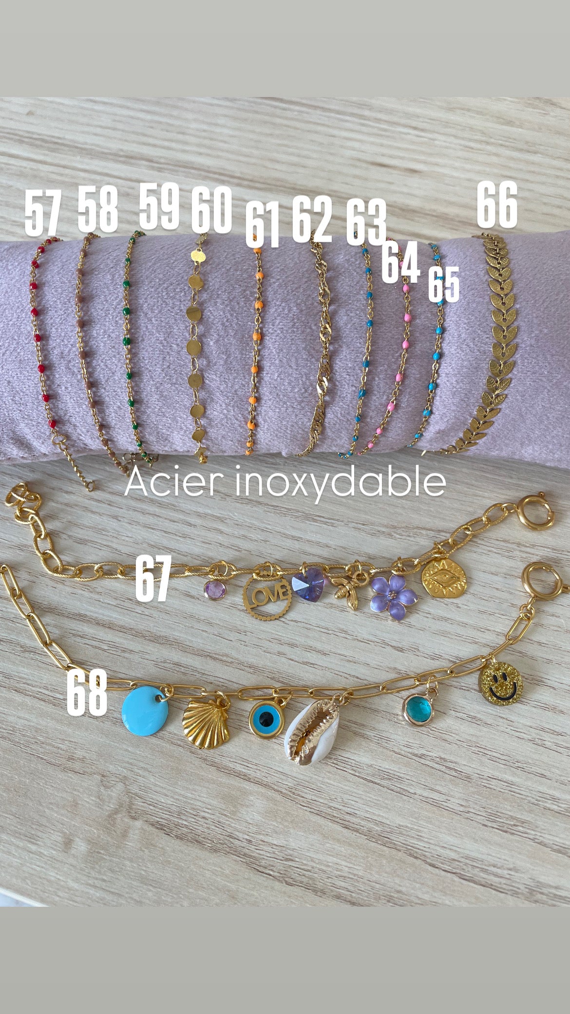 Petits Prix – Boucles d'oreilles & Bracelets Fins de Collection