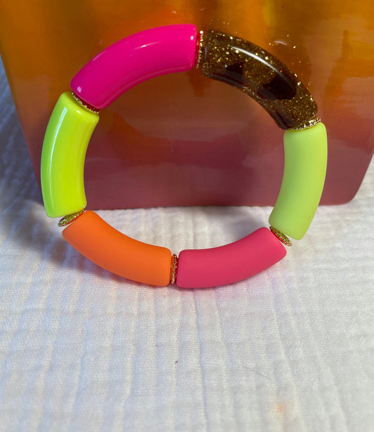 Mila or léo x fluo, bracelet